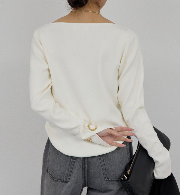  「ボートニットプルオーバー」|ニット・セーター|