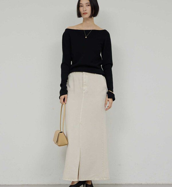  「ボートニットプルオーバー」|ニット・セーター|