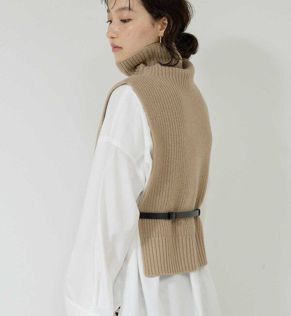  「レイヤードニットベスト」|ニット・セーター|