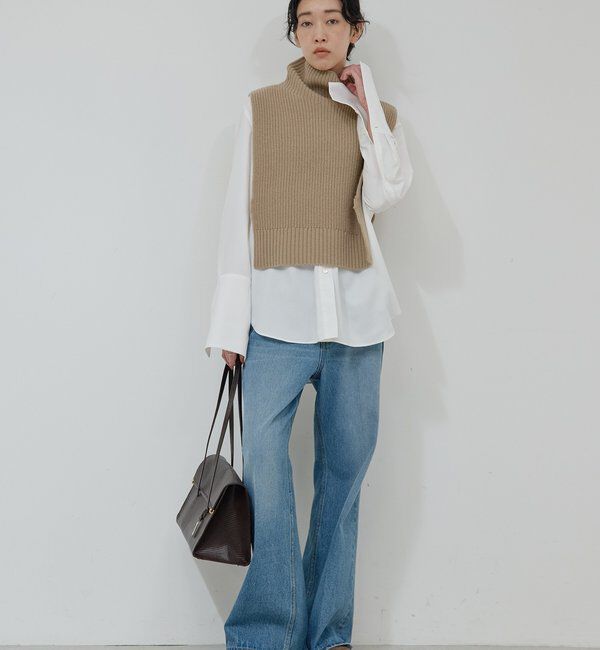  「レイヤードニットベスト」|ニット・セーター|