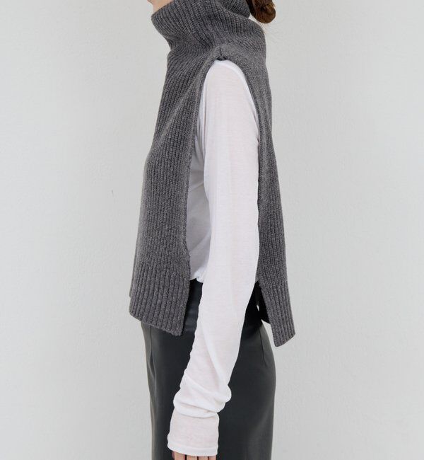  「レイヤードニットベスト」|ニット・セーター|