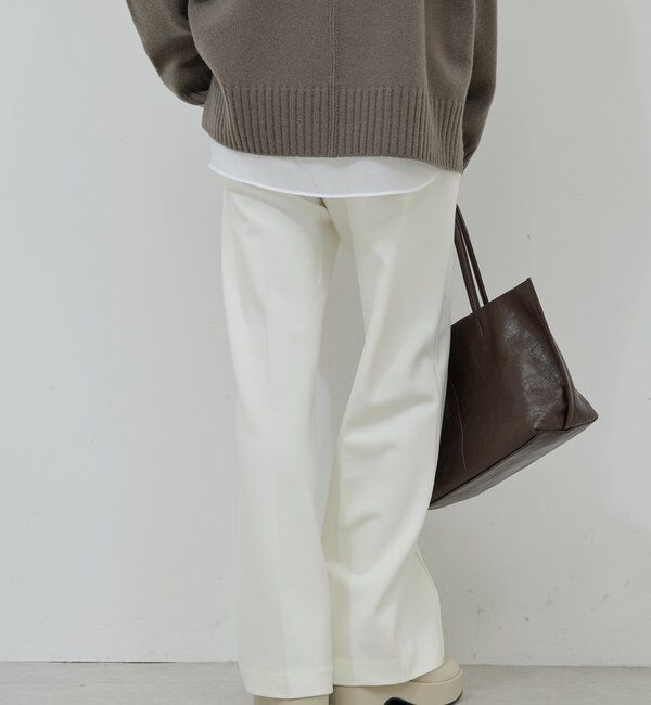  「【楽ちん&times;美脚】【セットアップ対応】ポンチスラックス」|チノ|