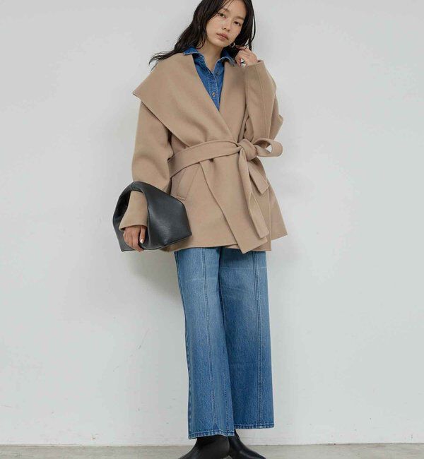  「バックフレアデニムシャツ」|シャツ・ブラウス|