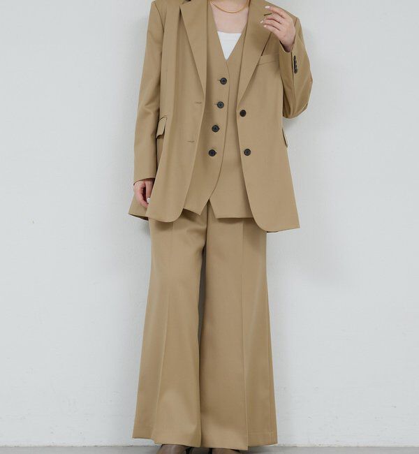  「【HERITANOVUM】【スリーピース対応】ウーステッドウールジャケット」|テーラードジャケット|
