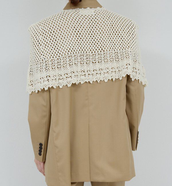  「【HERITANOVUM】【スリーピース対応】ウーステッドウールジャケット」|テーラードジャケット|