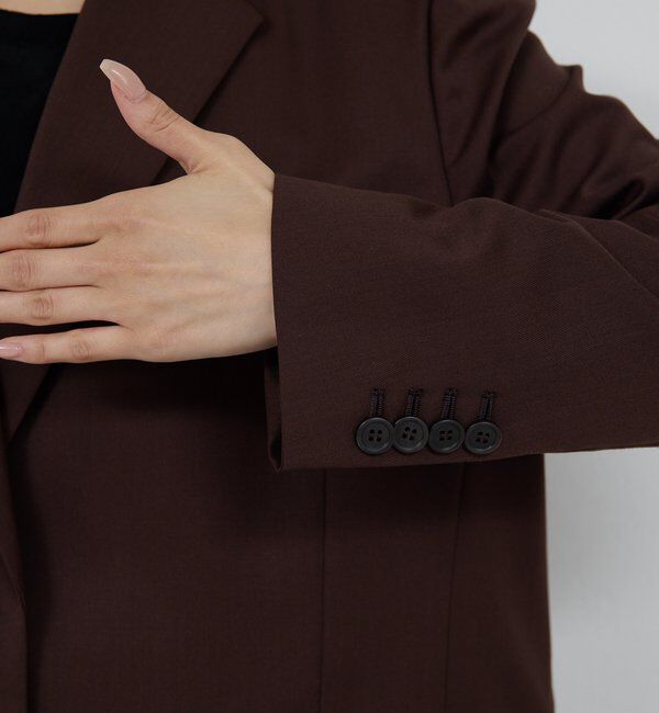  「【HERITANOVUM】【スリーピース対応】ウーステッドウールジャケット」|テーラードジャケット|