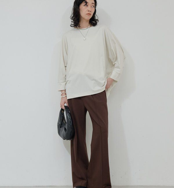  「【セットアップ対応】キュプラジャージードルマンプルオーバー」|Tシャツ・カットソー|