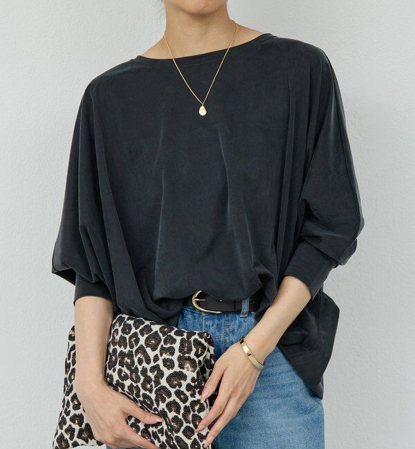  「【セットアップ対応】キュプラジャージードルマンプルオーバー」|Tシャツ・カットソー|