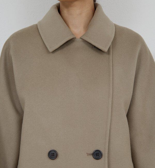  「【HERITANOVUM】ウールカシミヤチェストリバーコート」|その他|