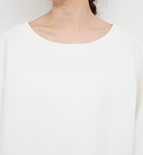  「【新色BR登場！】【大人のスウェット】ボートネックスウェット」|Tシャツ・カットソー|