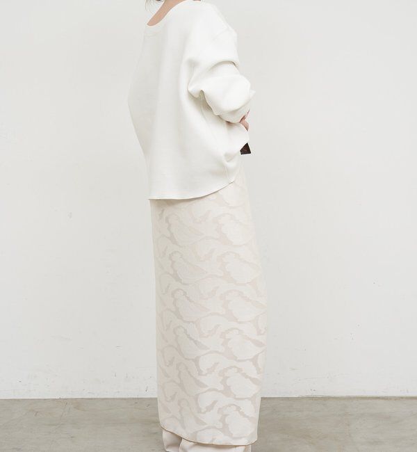  「【新色BR登場！】【大人のスウェット】ボートネックスウェット」|Tシャツ・カットソー|