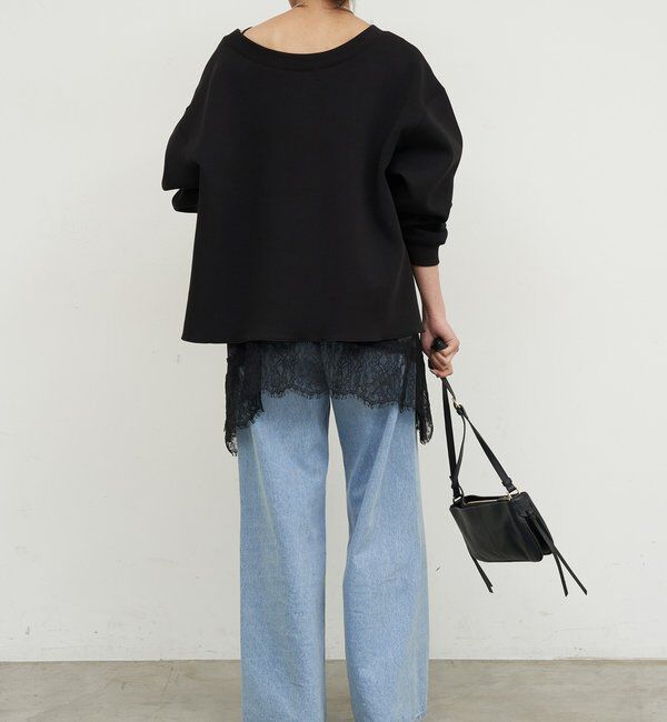  「【新色BR登場！】【大人のスウェット】ボートネックスウェット」|Tシャツ・カットソー|