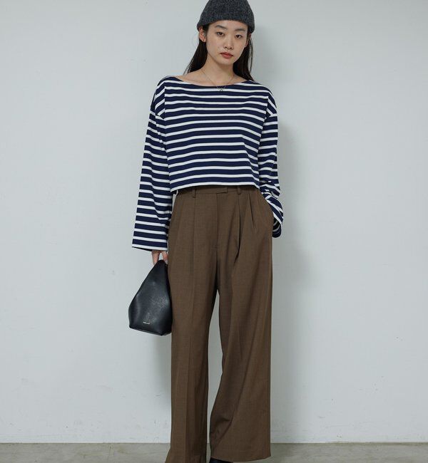  「【SACHIKOコラボ】2タックワイドパンツ」|チノ|