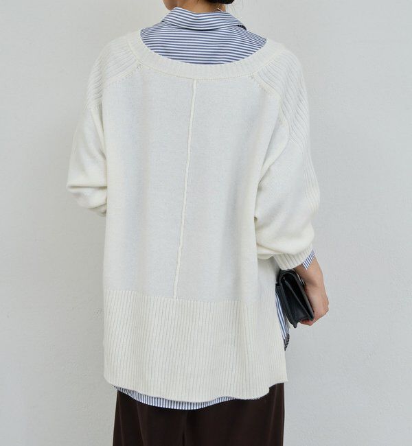  「【脱マンネリニット】【MANAKAコラボ】フードセットニット」|ニット・セーター|