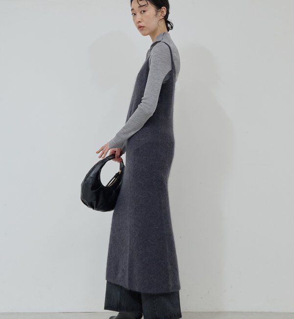  「【比留川游さんコラボ】ハイネックリブカーディガン」|ニット・セーター|