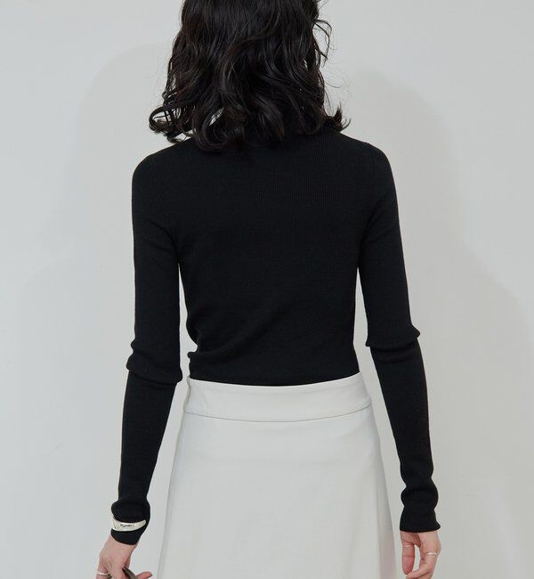  「【比留川游さんコラボ】ハイネックリブカーディガン」|ニット・セーター|