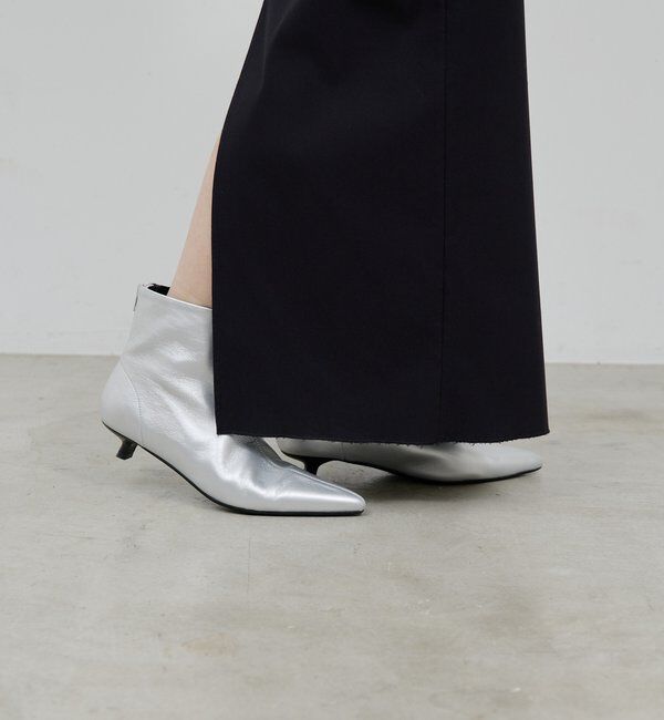  「【2.718】ポインテッドショートブーツ」|ショートブーツ|