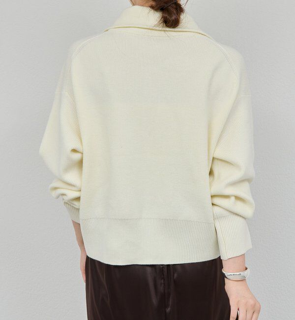  「ハーフジップニット」|ニット・セーター|