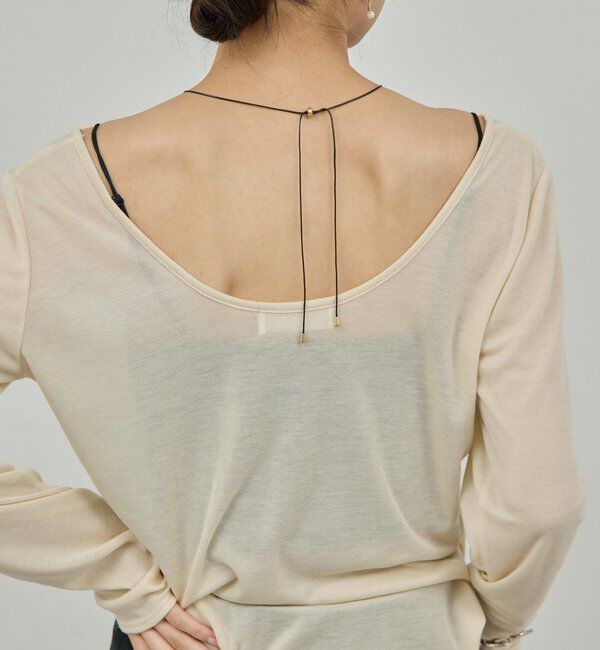  「メタルピースコードネックレス」|リング|