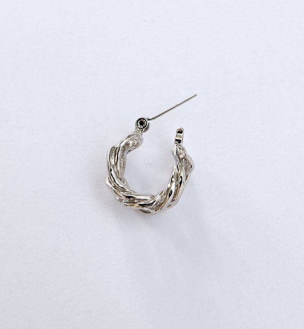  「チェーンフープピアス」|リング|