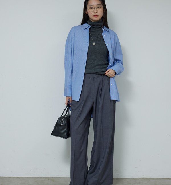  「【2way 】オーバーシャツ」|シャツ・ブラウス|