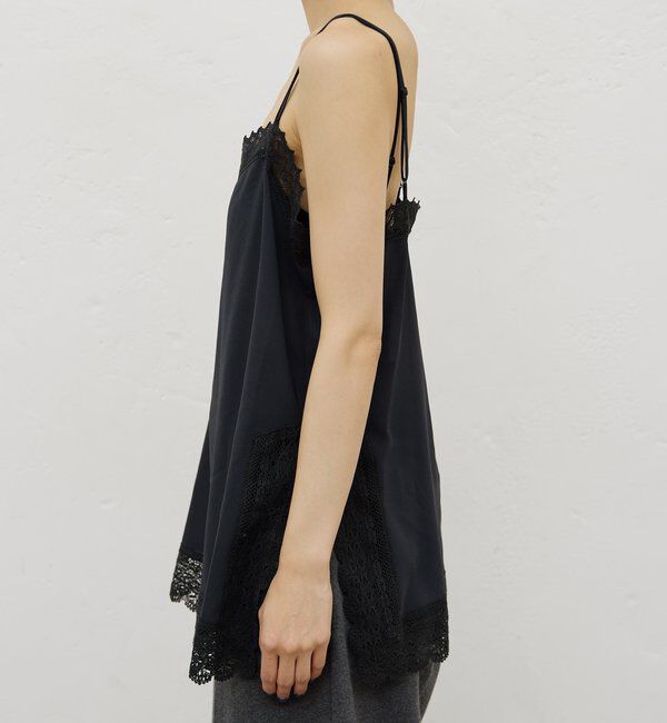  「【HERITANOVUM】レースキャミソール」|シャツ・ブラウス|