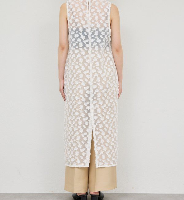  「ジャガードシアーワンピース」|ワンピース|