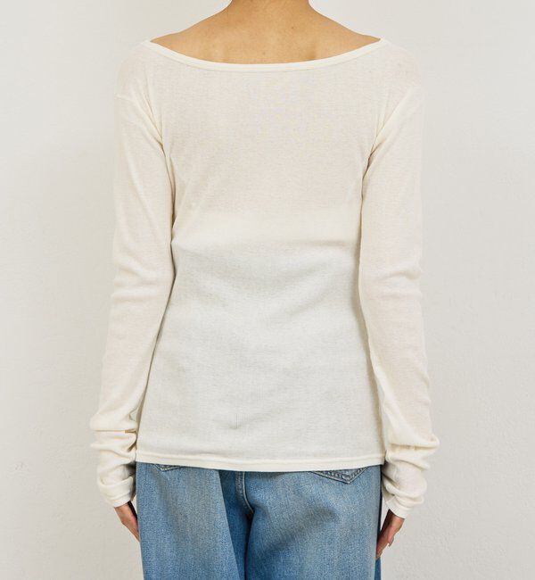  「【PEAS】ガーゼテレコプルオーバー」|Tシャツ・カットソー|