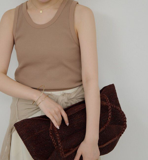  「リブタンクトップ」|Tシャツ・カットソー|