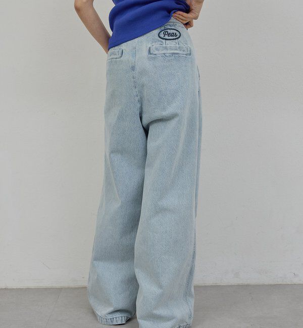  「【PEAS】【セットアップ対応】デニムグルカパンツ」|デニム|