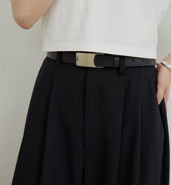 「トップバックルベルト」|ベルト|ブラック