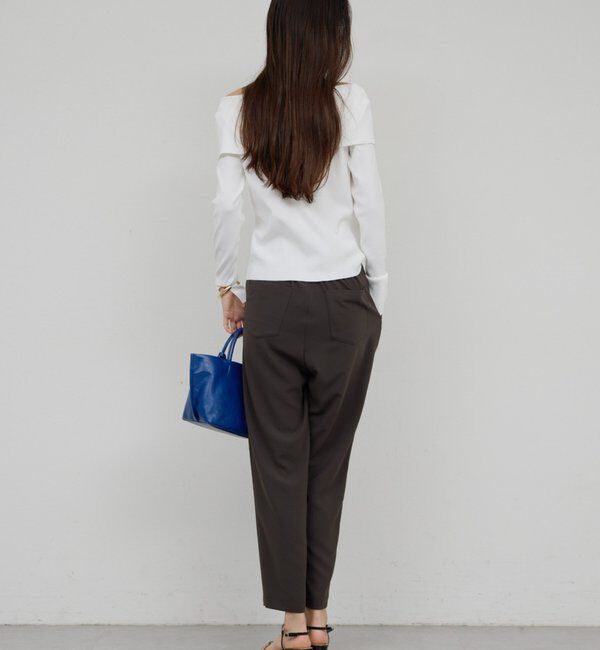  「【手洗い可】オフショルニット」|ニット・セーター|