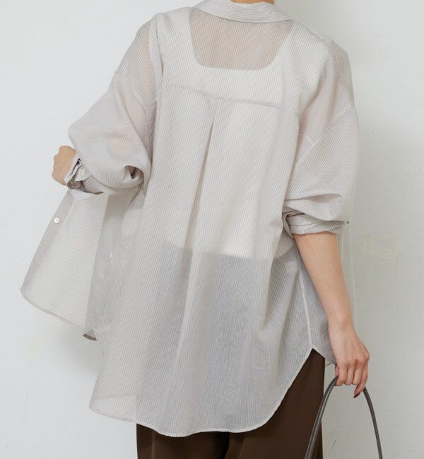  「【2WAY】カシュクールローンシャツ」|シャツ・ブラウス|