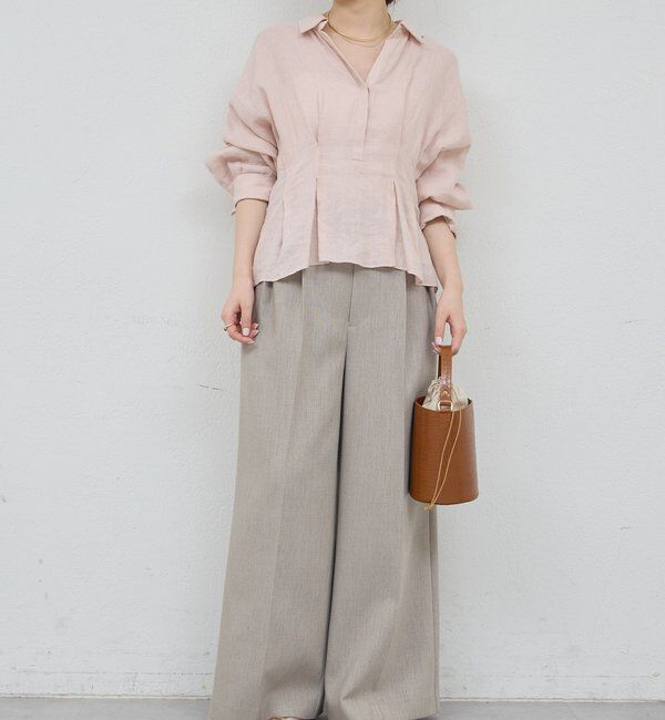  「【WEB限定】【大人気につきリバイバル】ウエストシェイプシャツ」|シャツ・ブラウス|