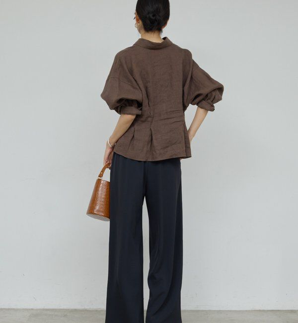  「【WEB限定】【大人気につきリバイバル】ウエストシェイプシャツ」|シャツ・ブラウス|