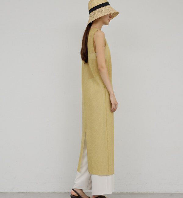  「ラメニットドレス」|ワンピース|