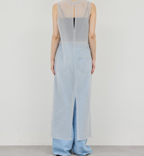  「ラメニットドレス」|ワンピース|