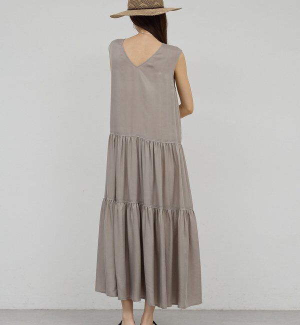  「ティアードノースリワンピース」|ワンピース|