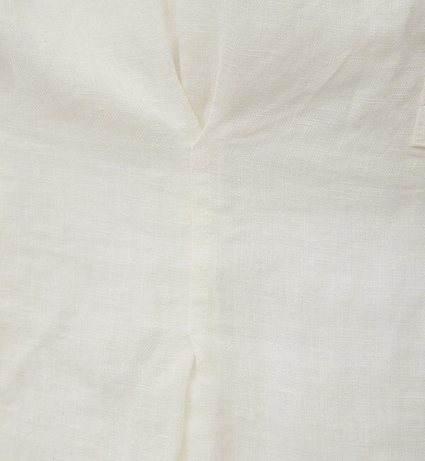  「【WEB限定】ハーフスリーブウエストシェイプシャツ」|シャツ・ブラウス|