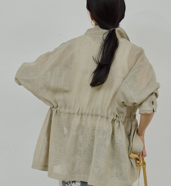  「【SACHIKOコラボ】シアーメッシュミリタリージャケット」|その他|