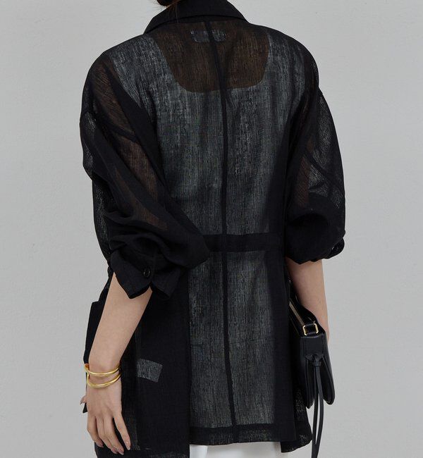  「【SACHIKOコラボ】シアーメッシュミリタリージャケット」|その他|