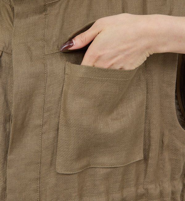  「フレンチリネンジレ」|ベスト・ジレ|