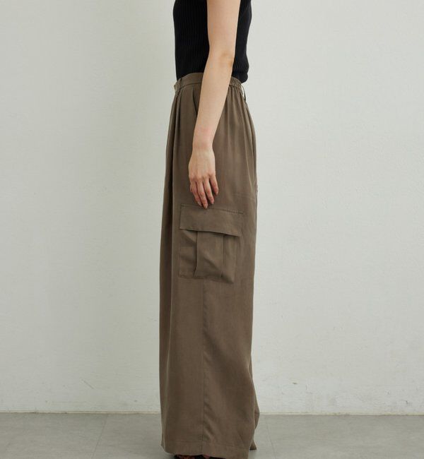  「【セットアップ対応】キュプラカーゴパンツ」|チノ|