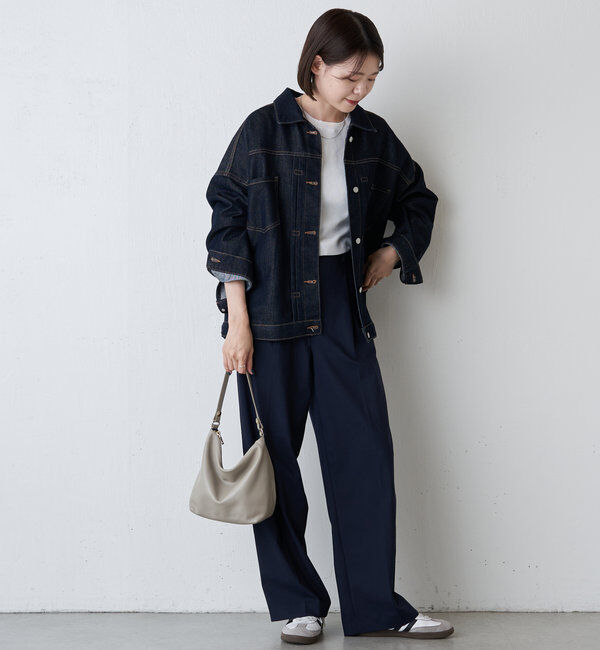  「ソフトレザーシンプルショルダーバッグ 」|ショルダー・メッセンジャー|