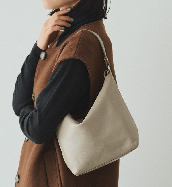  「ソフトレザーシンプルショルダーバッグ 」|ショルダー・メッセンジャー|