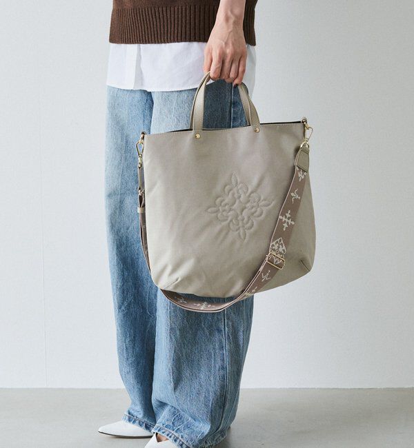  「スリム2WAYトートバッグ <ナイロン>」|トートバッグ|