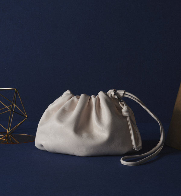  「レザー巾着4WAYショルダーバッグ」|ショルダー・メッセンジャー|