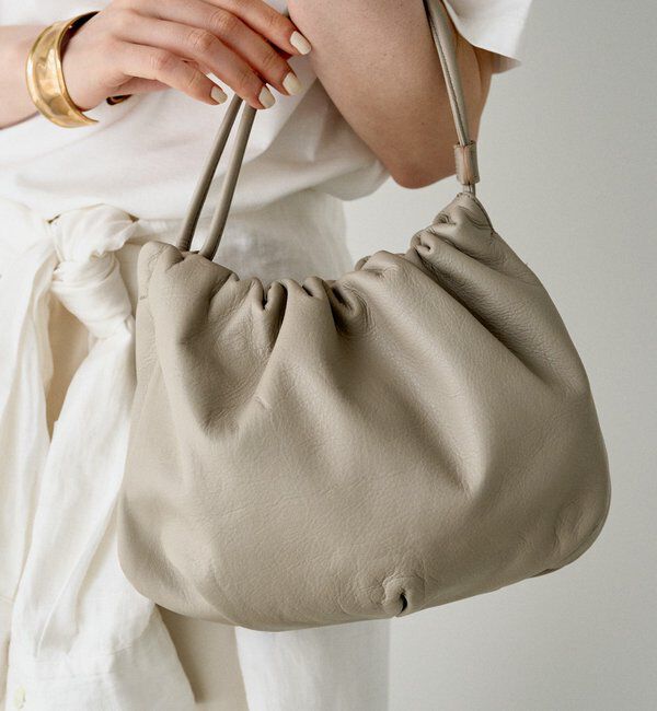  「レザー巾着4WAYショルダーバッグ」|ショルダー・メッセンジャー|