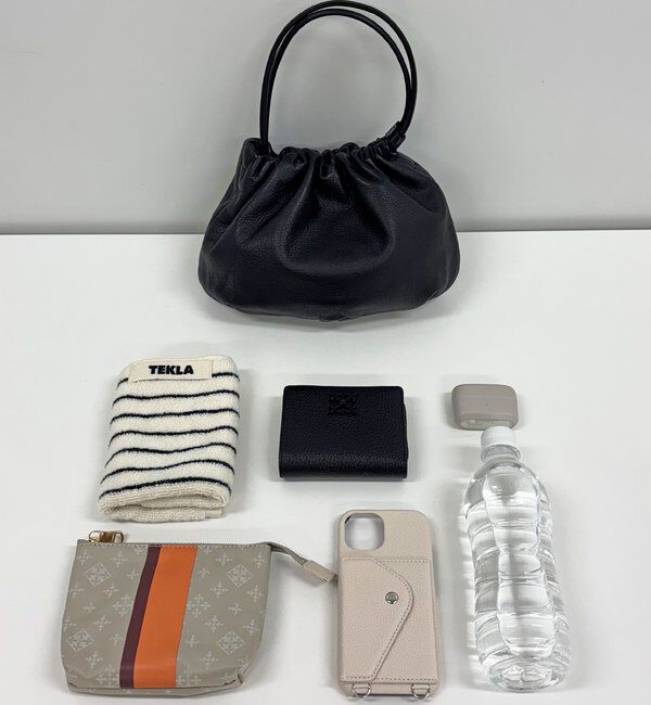  「レザー巾着4WAYショルダーバッグ」|ショルダー・メッセンジャー|