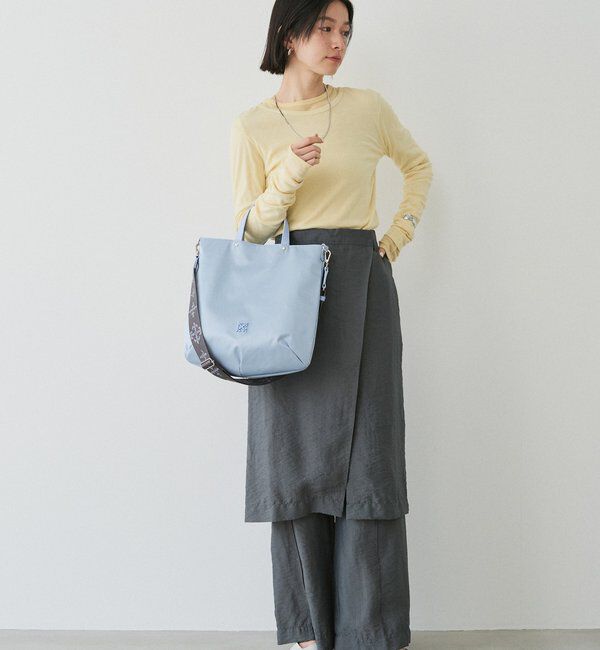  「《WEB限定》スリム2WAYトートバッグ <クラウズナイロン>」|トートバッグ|